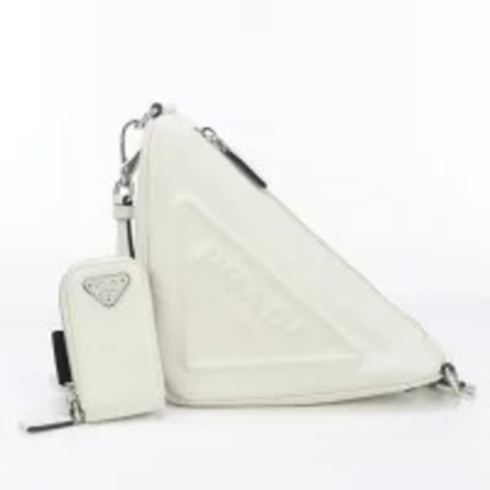 Prada Shoulder Bag White Crossbody